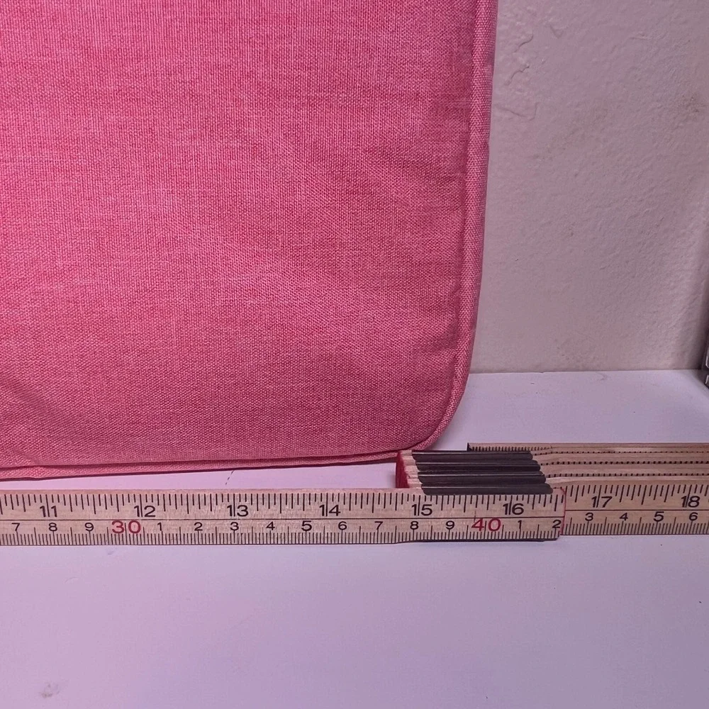 16in Laptop Messenger Bag Pink Padded Fleece Lined Shoulder Strap